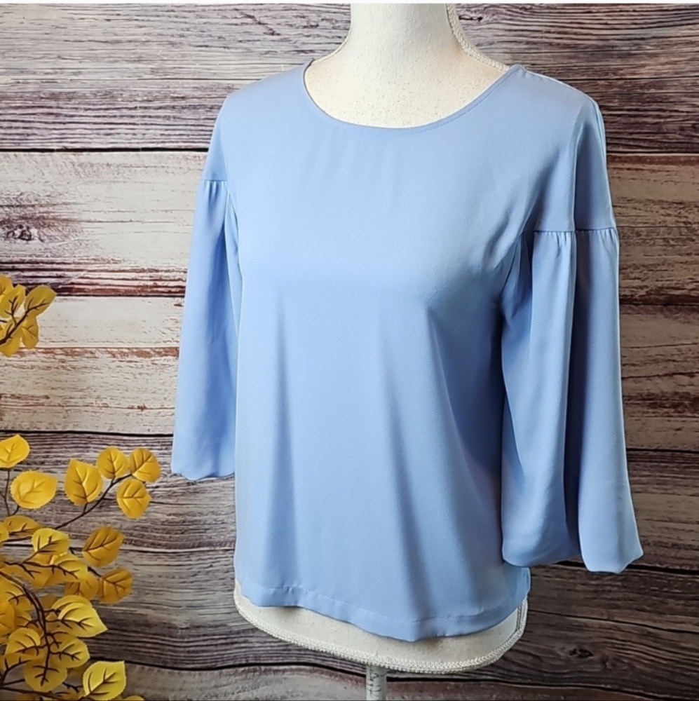 Elizabeth&James baby blue doll blouse